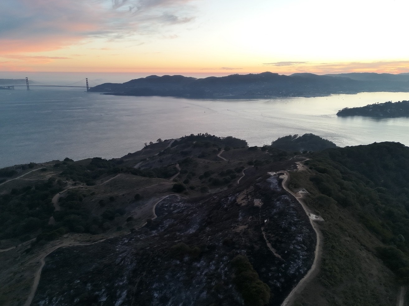 Angel Island End of Burn Day